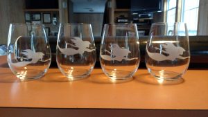 etched glass
